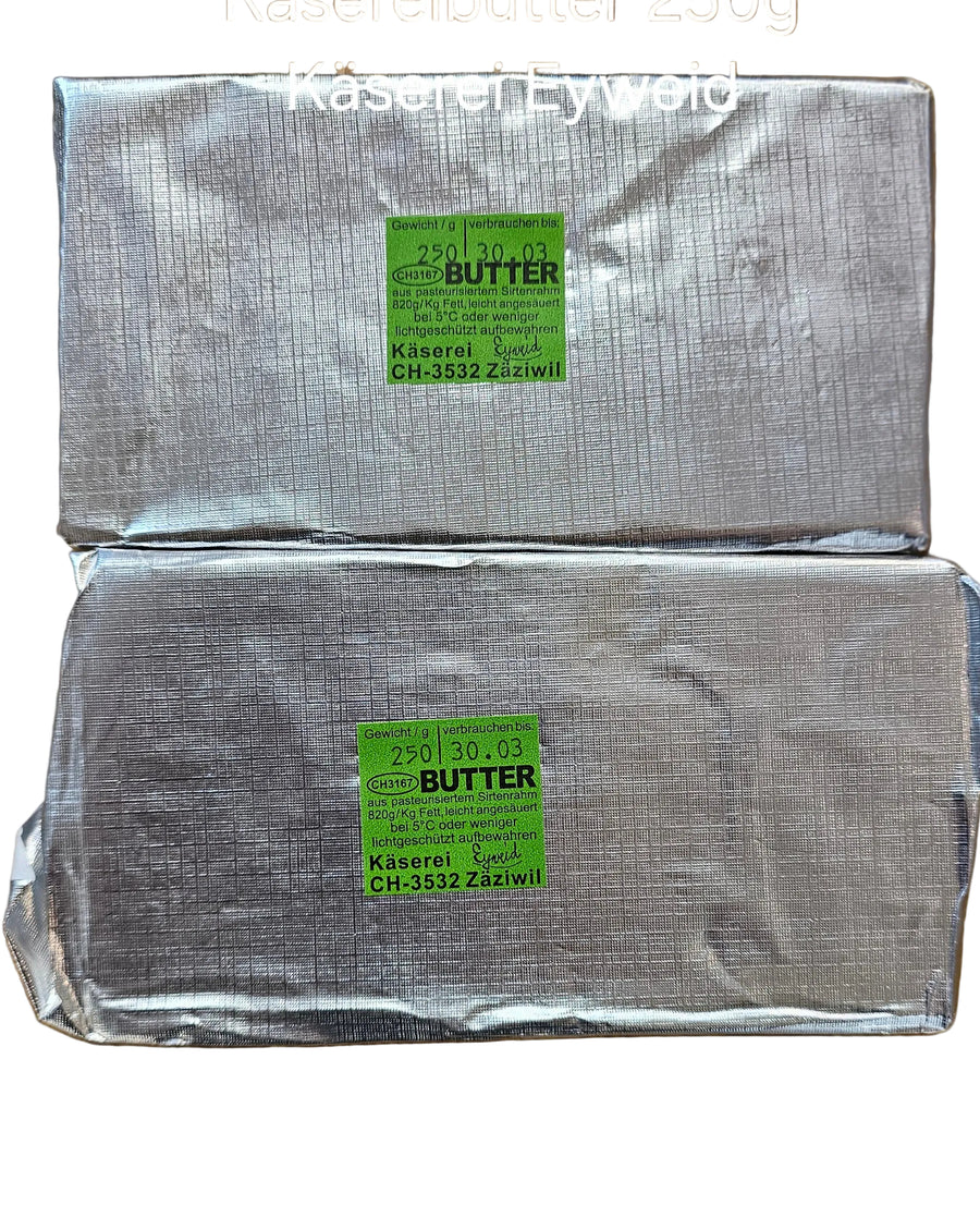 Silber-Käsereibutter 250g