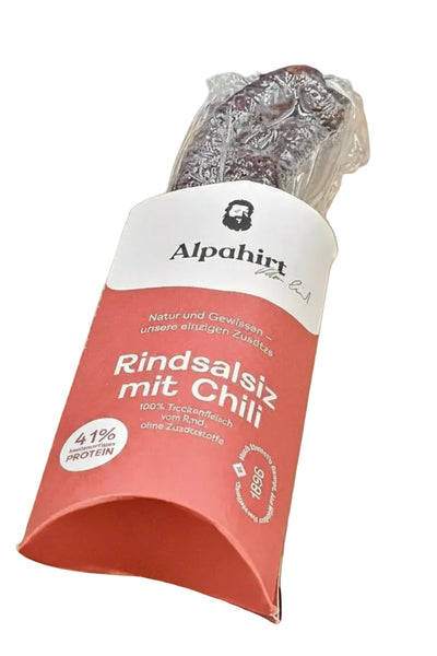 Rindsalsiz mit Chili 120g