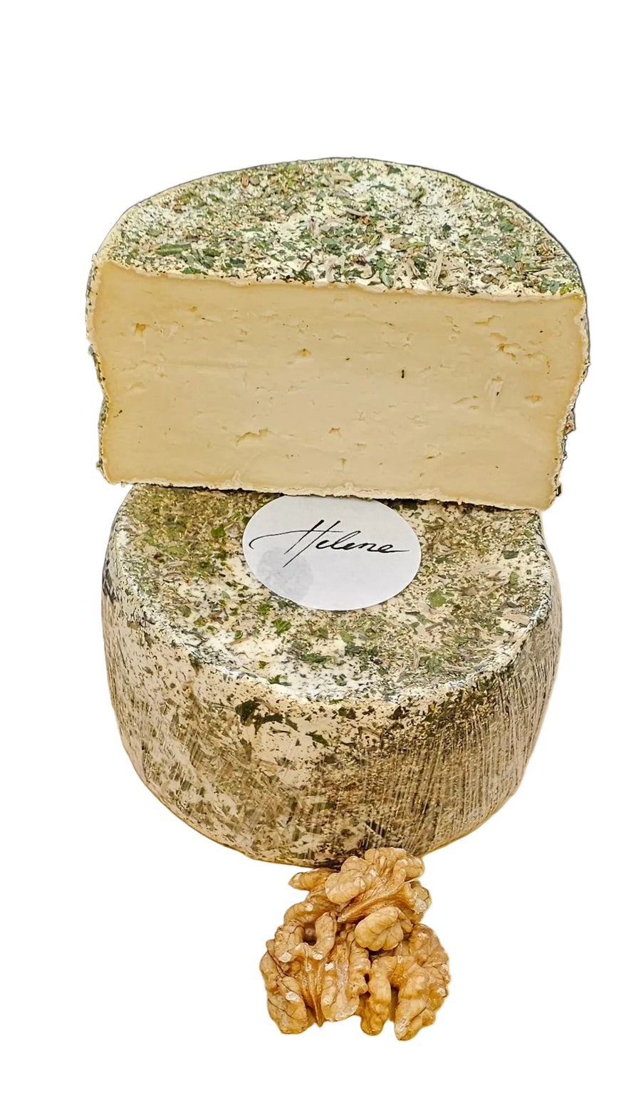 Hélène mit Kräutern